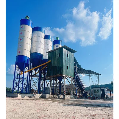 Stationary Concrete Mixing Plant Stationary Concrete Mixing Plant